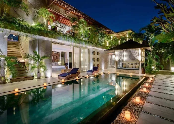 Lavish 5 Bed, Sleeps 10, Butler, Daily Breakfast Villa Canggu (Bali)